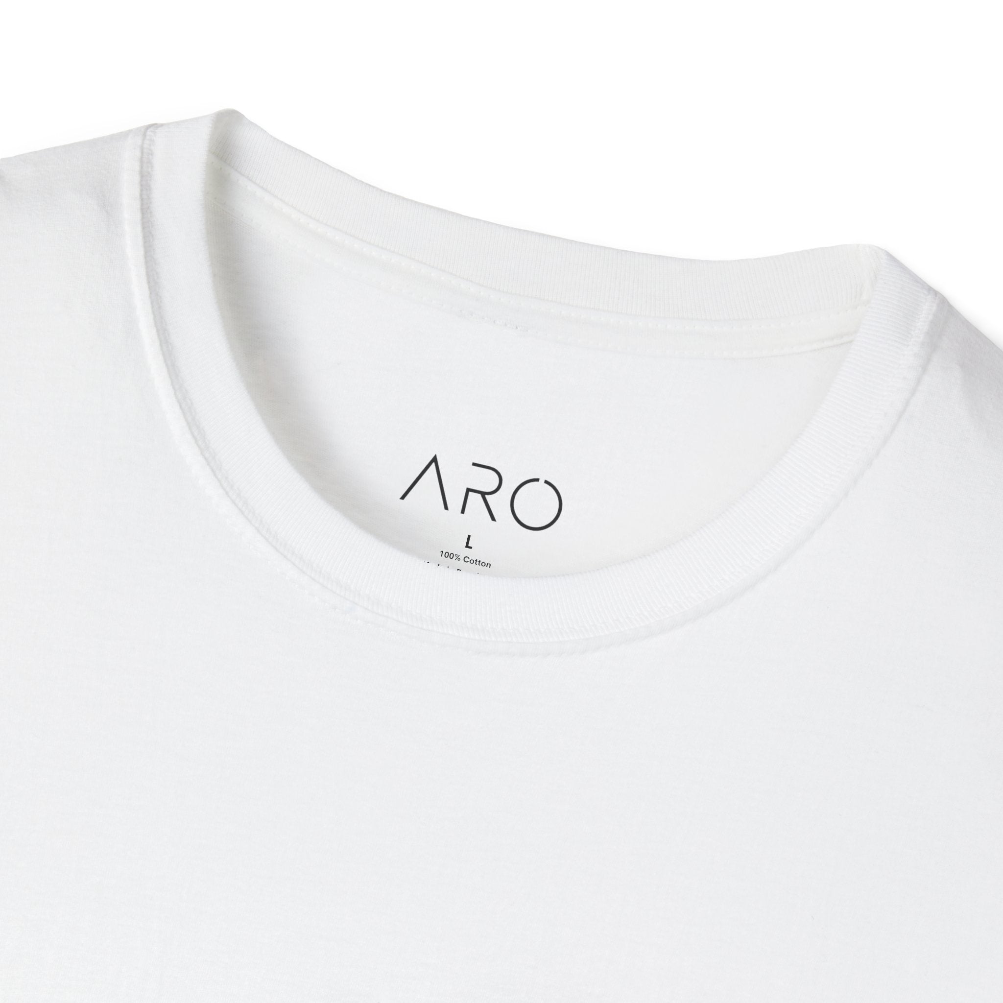 ARO Classic White T-Shirt — Everyday Crewneck Tee