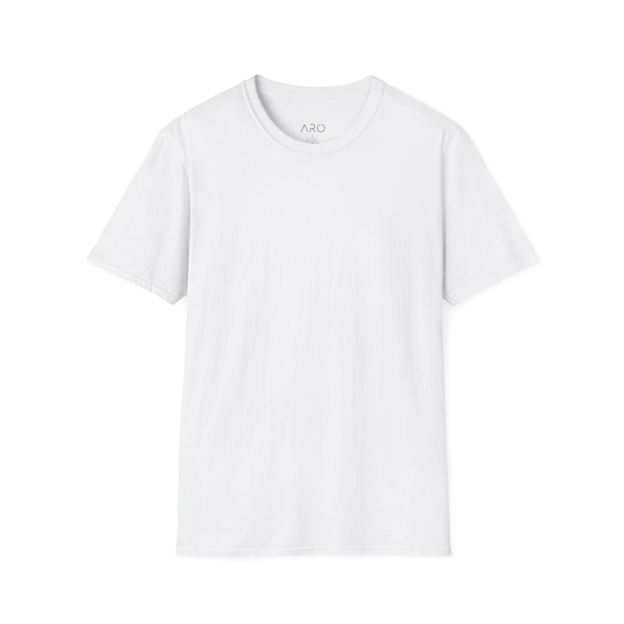 ARO Classic White T-Shirt — Everyday Crewneck Tee
