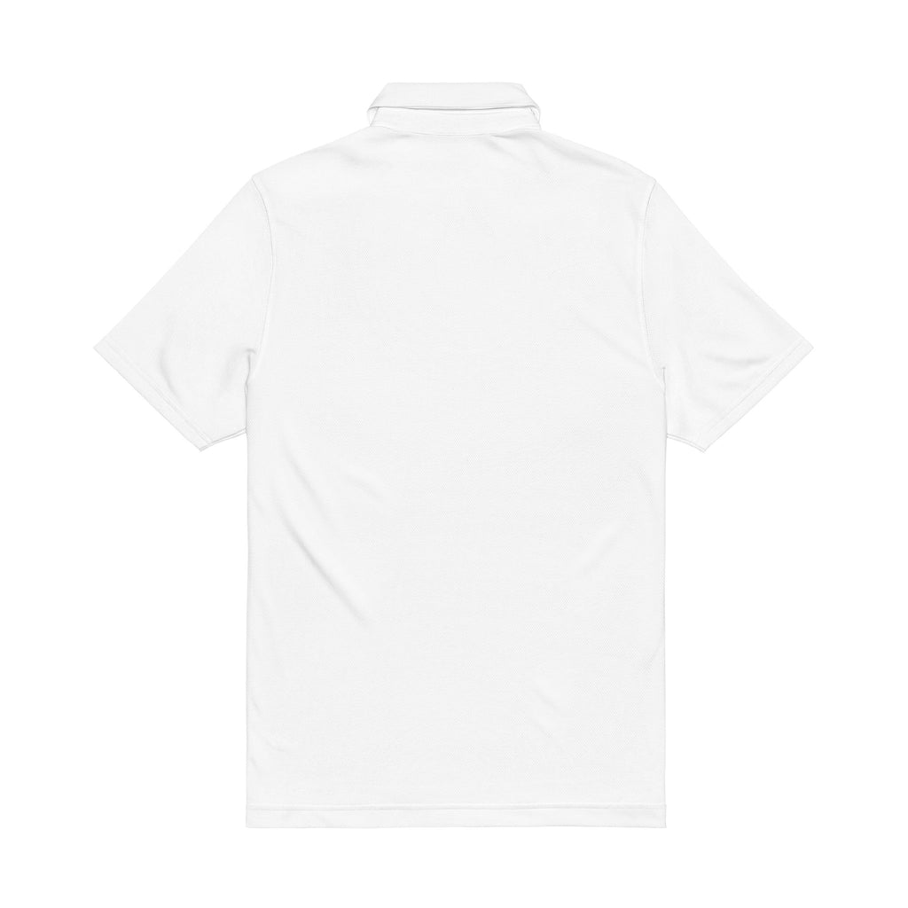 Embroidered Men’s Performance Polo — White Under Armour® Golf Shirt with Monogram