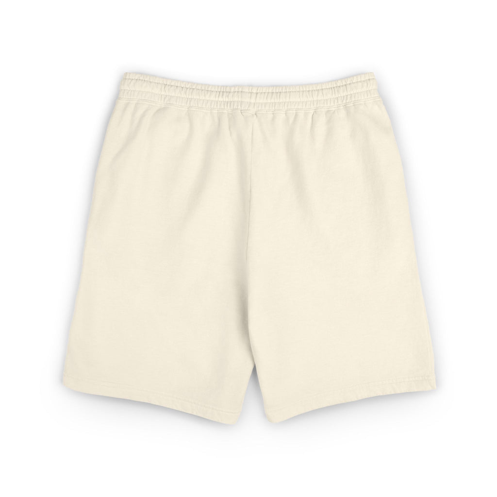 Lightweight Fleece Sweat Shorts — Garment-Dyed Casual Lounge Shorts with ALIX Logo
