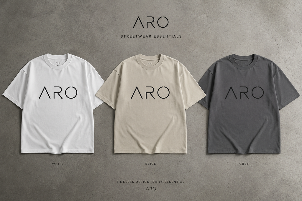 ARO Minimalist Logo T-Shirt