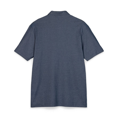 ARO Embroidered Polo Shirt - Men's Lightweight Fine Pique Blend