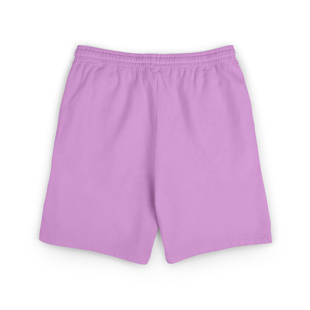 Lightweight Fleece Sweat Shorts — Garment-Dyed Casual Lounge Shorts with ALIX Logo